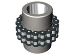 GL type roller chain coupling