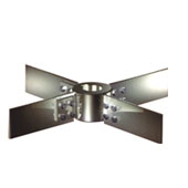 Four leaf open turbo stirrer