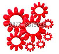 GR-shaped coupling elastomer